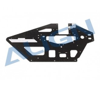 T-REX 470 L - H47B004AXT - 470LT Carbono Cuadro Principal(L) ALINEAR - FLASH RC