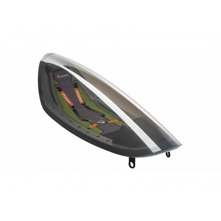Capotas para kits de planeador/motorreactor - Capota transparente Funray - FLASH RC
