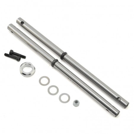 T-REX 470 L - H47H016XXT - 470L M2.5 Main Shaft Set ALIGN - FLASH RC