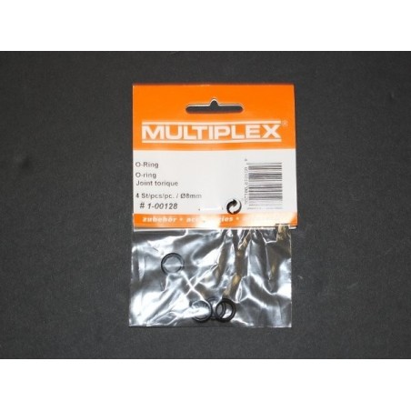 Piccole parti e accessori - O-ring 8 mm UV resist Funray / Heron - FLASH RC