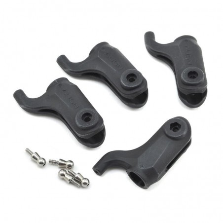 T-REX 470 L - H47H014XXT - 470L Plastic Main Rotor Holder ALIGN - FLASH RC