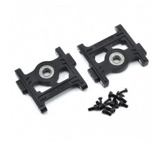 T-REX 470 L - H47B006XXT - 470L Taco de plástico para cojinete del eje principal ALIGN - FLASH RC
