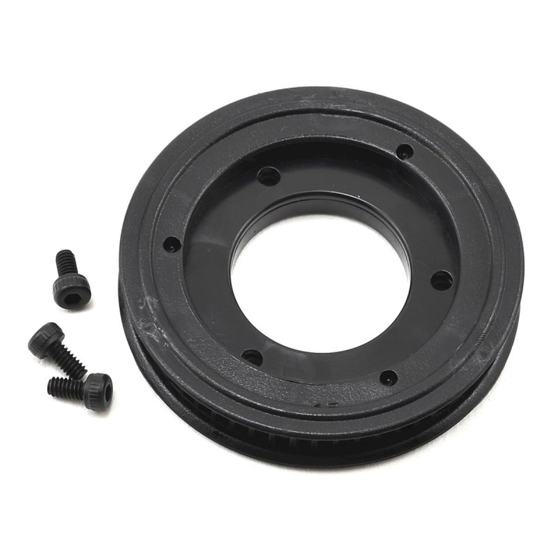 T-REX 470 L - H47G004XXT - 470L Plastic Tail Drive Belt Pulley Assembly ALIGN - FLASH RC
