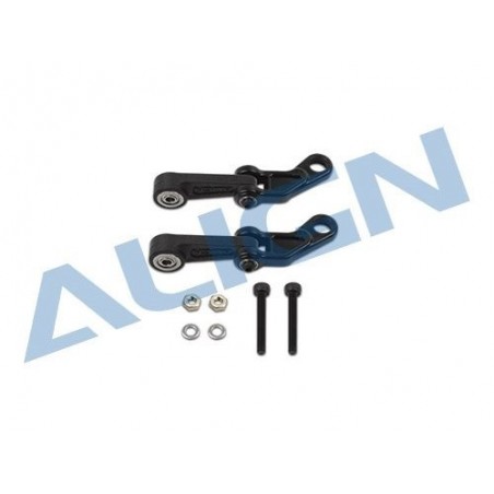 T-REX 470 L - H47H012XXT - 470L Juego de Brazos de Control de Plástico ALIGN - FLASH RC