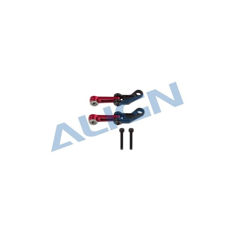T-REX 470 L - H47H013XXT - 470L Control Arm Set ALIGN - FLASH RC