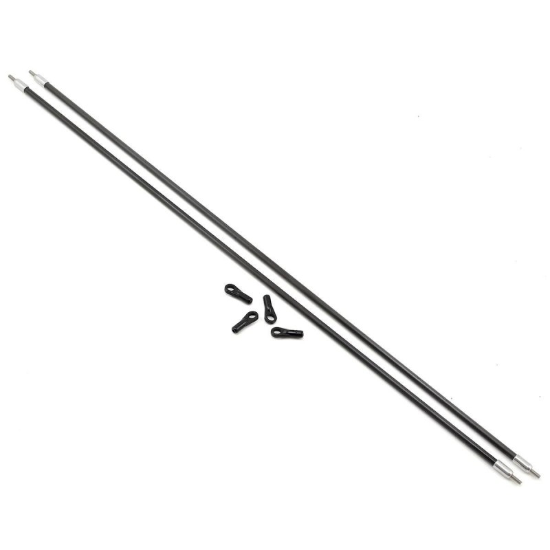 T-REX 470 L - H47T002XXT - 470L Carbon Fiber Tail Linkage Rod ALIGN - FLASH RC