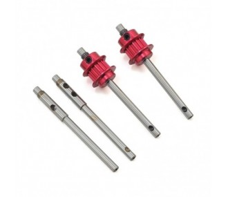 T-REX 470 L - H47T021XXT - 470L Conjunto de Eje del Rotor de Cola de Metal ALIGN - FLASH RC