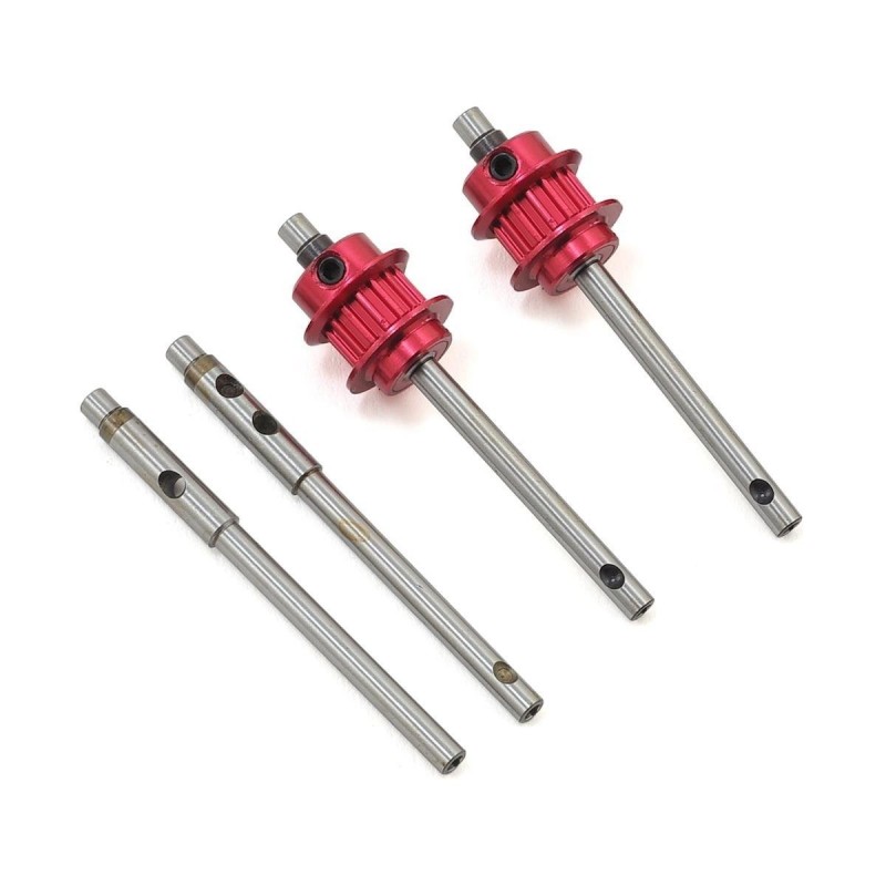 T-REX 470 L - H47T021XXT - 470L Metal Tail Rotor Shaft Assembly ALIGN - FLASH RC