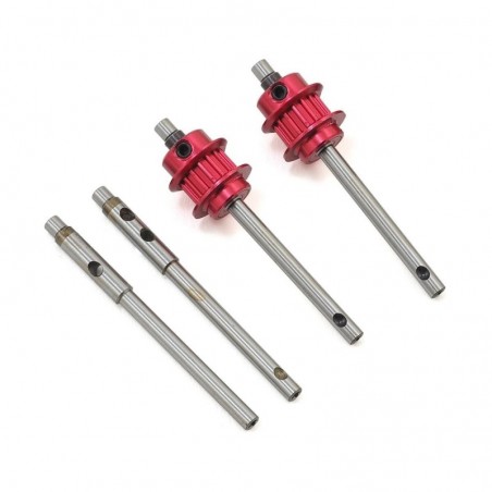 T-REX 470 L - H47T021XXT - 470L Metal Tail Rotor Shaft Assembly ALIGN - FLASH RC