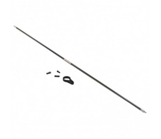 T-REX 550L - H55T007XXT - 550X Carbon Tail Control Rod Assembly ALIGN - FLASH RC