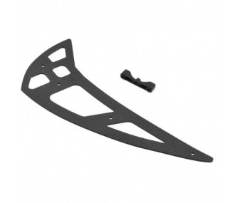 T-REX 550L - H55T006XXT - 550X Estabilizador Vertical de Fibra de Carbono ALIGN - FLASH RC