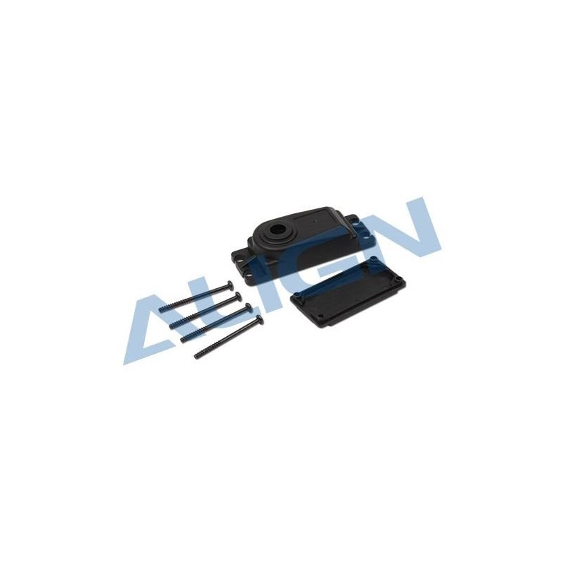T-REX 550L - HSP82002 - Tapa superior/inferior del servo DS820/825 ALINEAR - FLASH RC