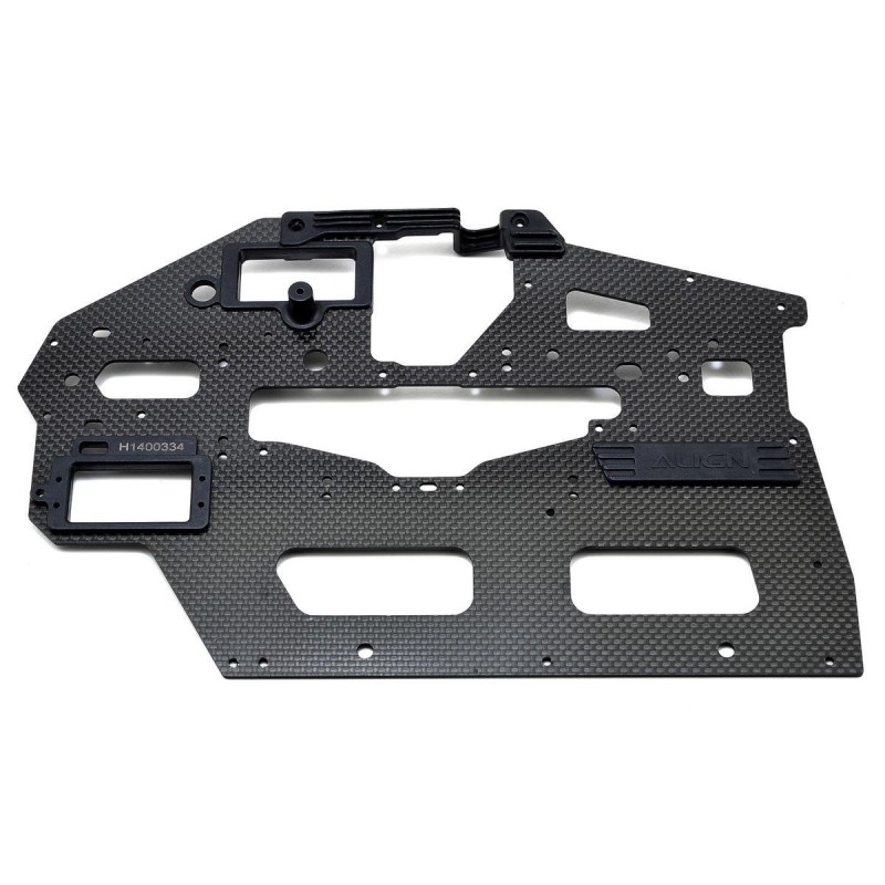 T-REX 550L - H55B005XXT - 550L Carbon Fiber Main Frame(R)/2.0mm ALIGN - FLASH RC