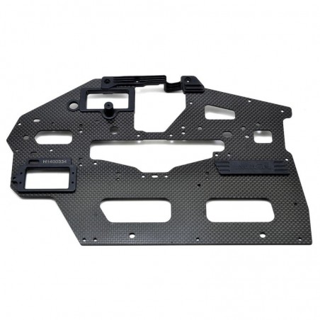 T-REX 550L - H55B005XXT - 550L Carbon Fiber Main Frame(R)/2.0mm ALIGN - FLASH RC