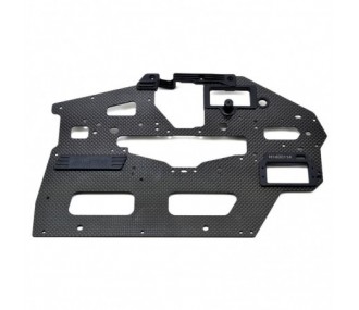 T-REX 550L - H55B004XXT - 550L Carbon Fiber Main Frame(L)/2.0mm ALIGN - FLASH RC