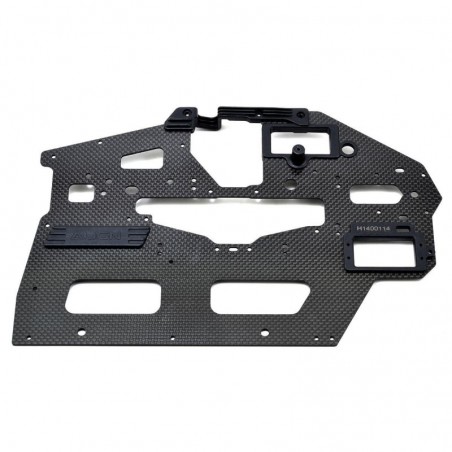 T-REX 550L - H55B004XXT - 550L Carbon Fiber Main Frame(L)/2.0mm ALIGN - FLASH RC