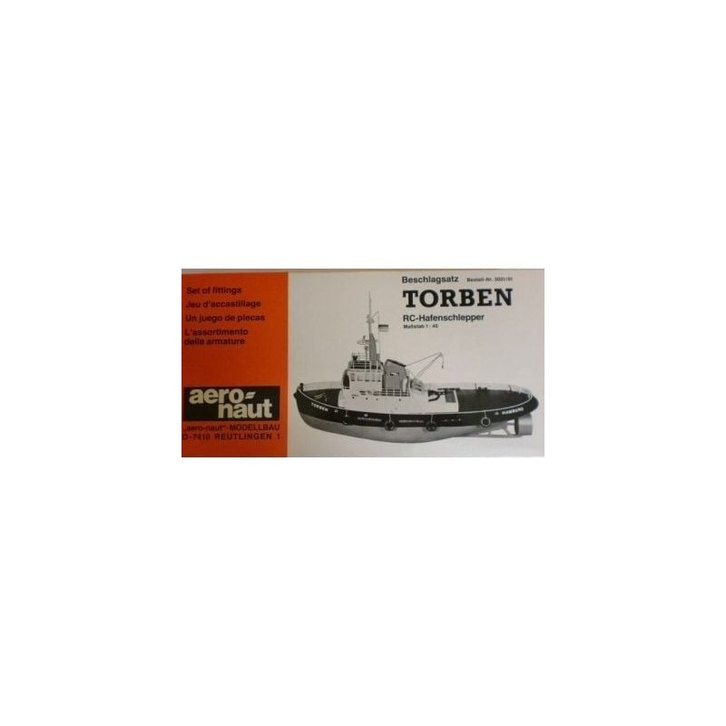 Ricambi per modellini di barche RC - Hafenschlepper Torben Aeronaut - FLASH RC