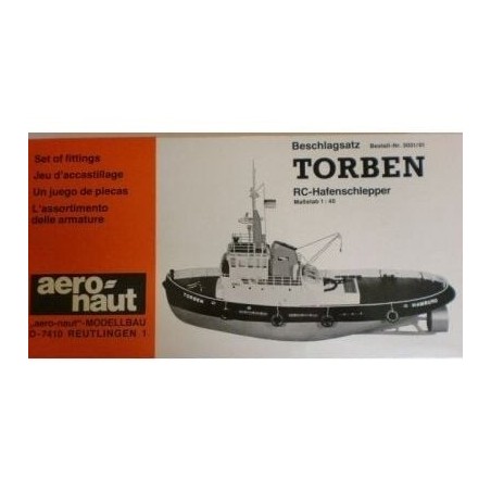 Teile für RC Schiffsmodelle - Zubehörset Hafenschlepper Torben Aeronaut - FLASH RC