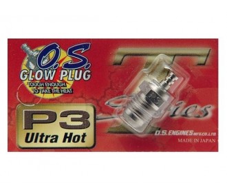 Methanol-Kerzen - OS Turbo P3 Kerze, heiß - FLASH RC