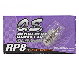 Zündkerzen Methanol - Zündkerze OS turbo RP8, kalt - FLASH RC