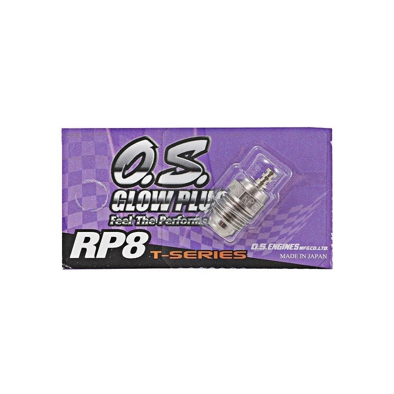 Methanol spark plugs - OS turbo spark plug RP8, cold - FLASH RC