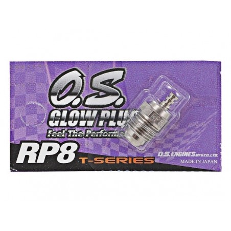 Methanol spark plugs - OS turbo spark plug RP8, cold - FLASH RC