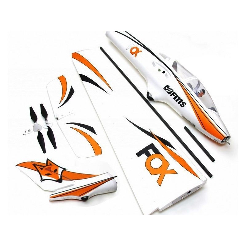 Motoplaneurs RC - FMS FOX 3,0m EPO PNP - FLASH RC