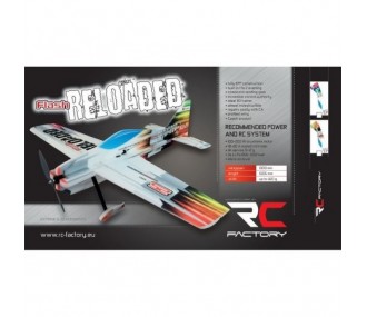 RC Aereo acrobatico - Flash Nebula Aircraft ca.1.00m Rc Factory - FLASH RC 2