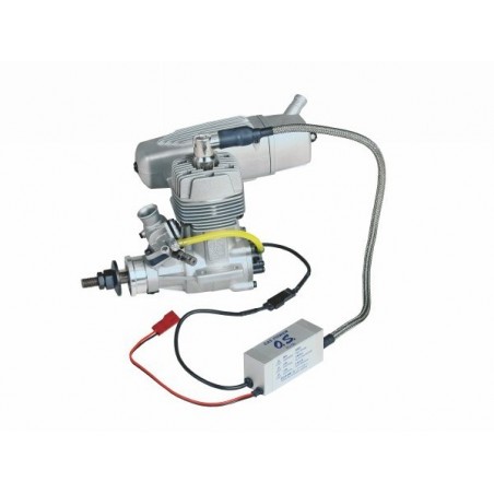 Benzinmotoren - Benzinmotor OS GT 15 2T mit Schalldämpfer E-4040 - FLASH RC
