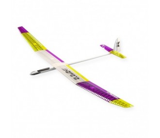 RC-Motorsegler - Element ca.3.5m weiß/gelb/lila ARF TOPModeL CZ - FLASH RC