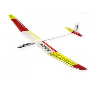 Motoalianti RC - Elemento circa 3,5m bianco/rosso/giallo ARF TOPMODEL CZ - FLASH RC
