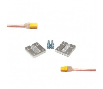 Moldes para zócalos - Molde metálico para zócalo XT60 - FLASH RC