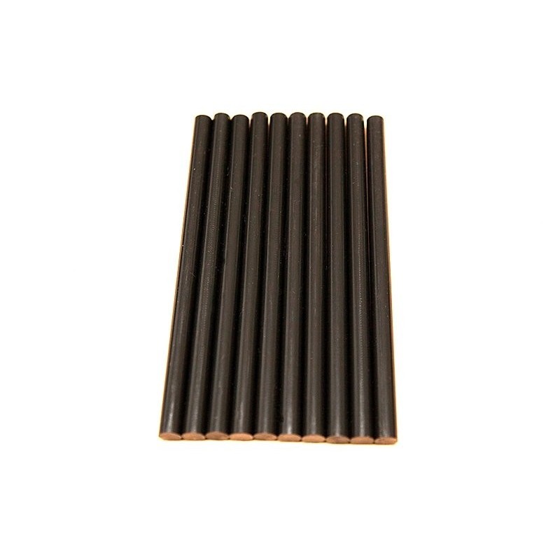 Moldes para enchufes - Barritas de pegamento negras 11x200mm (10 uds) - FLASH RC