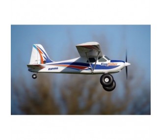 RC Seaplanes - FMS Kingfisher PNP aircraft kit approx. 1.40m with floats & skis - FLASH RC 2
