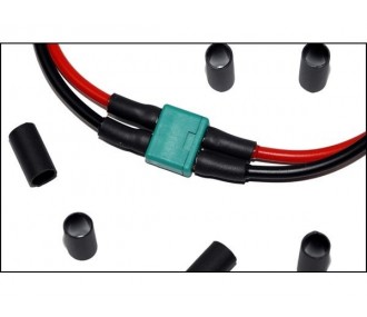 Thermal sheaths for electrical wires - Thermal adhesive tube x20 for MPX socket - FLASH RC