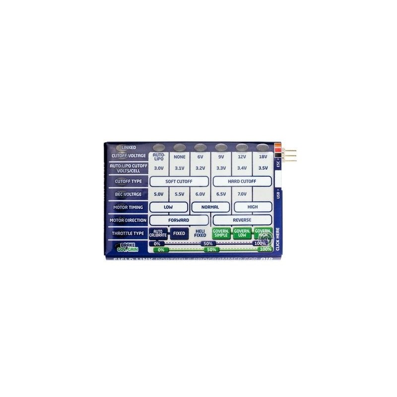 Tarjetas de Programación - Castle Creations Field LINK Programmer AIR - FLASH RC