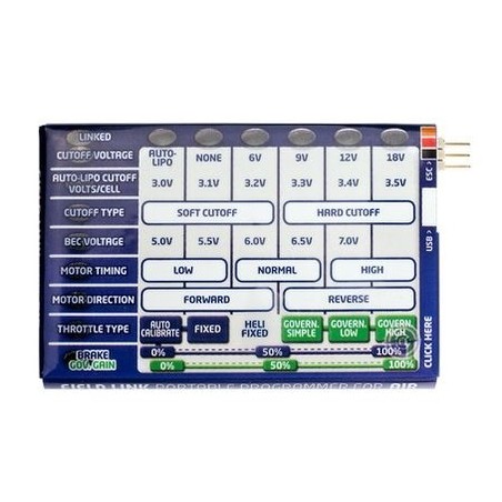 Tarjetas de Programación - Castle Creations Field LINK Programmer AIR - FLASH RC