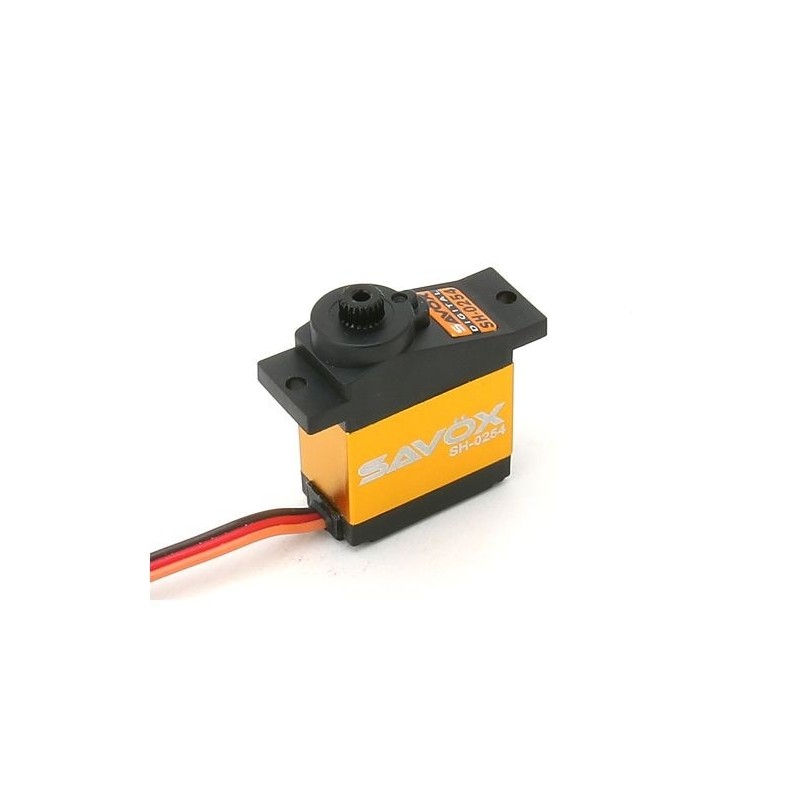Servos - Savox SH-0254 micro digital servo (16g, 3.9kg.cm, 0.13s/60°) - FLASH RC