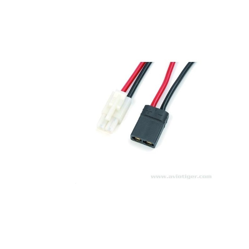 Adattatori per batterie e motori - Adattatore Tamiya maschio Traxxas femmina - FLASH RC