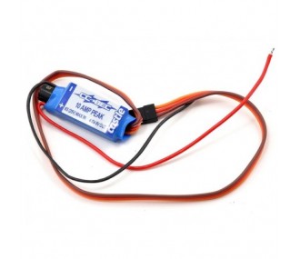 Switch Bec - Switch Bec 10A - out 4.8/9V - in 6S max - Castle Creations - FLASH RC