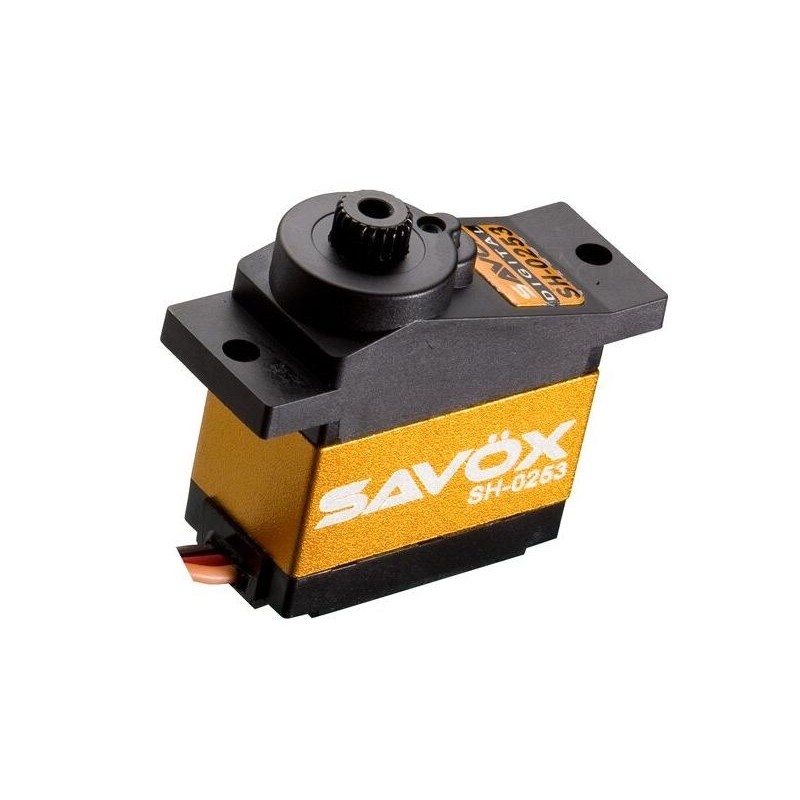 Servos - Savox SH-0253 micro digital servo (16g, 2.2kg.cm, 0.09s/60°) - FLASH RC