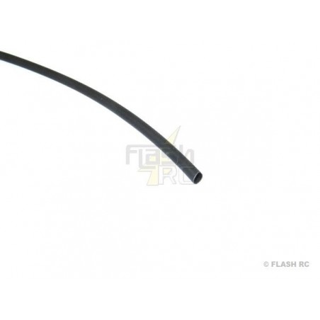 50cm Gaine Thermo 2:1 NOIRE 3,2mm - FLASH RC