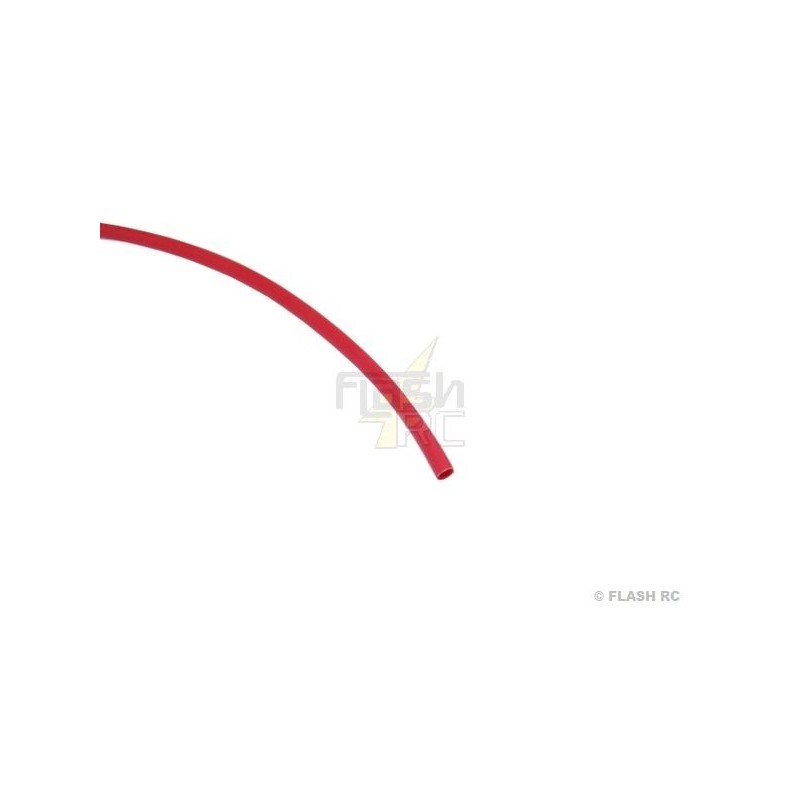 Thermo Sleeve for electrical wires - 50cm Thermo Sleeve 2:1 red 3,2mm - FLASH RC