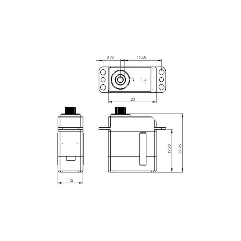 Servos - DS95i Mks digital metal servo - FLASH RC