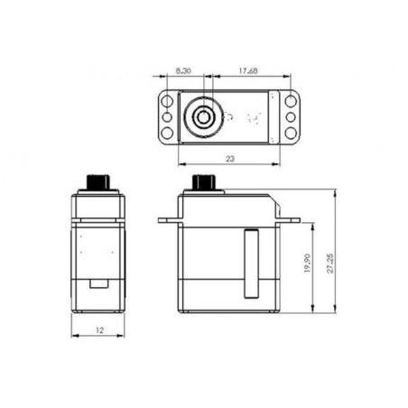 Servos - DS95i Mks digital metal servo - FLASH RC