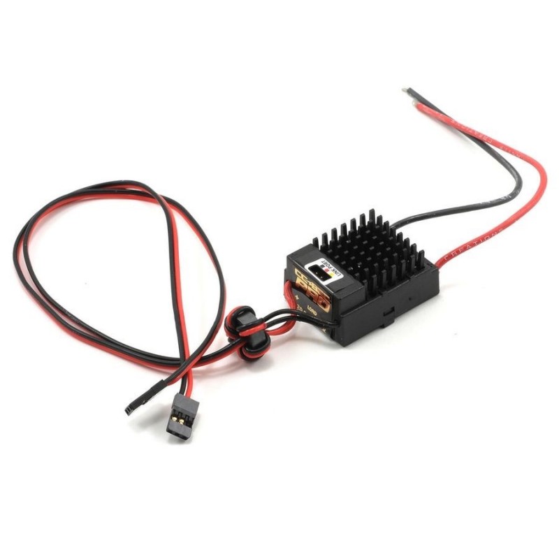 Switch Bec - Switch Bec Pro 20A - out 4.8/12V - in 12S max - Castle Creations - FLASH RC