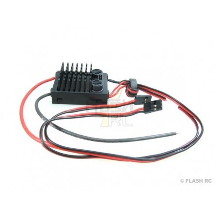 Switch Bec - Switch Bec Pro 20A - out 4.8/12V - in 12S max - Castle Creations - FLASH RC