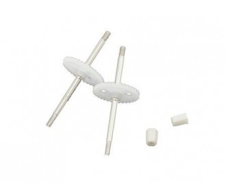 Motori e accessori per kit - EFL9054 - Ultra-Micro 4 sito / extra 300 - Albero dell'elica con pignone - FLASH RC