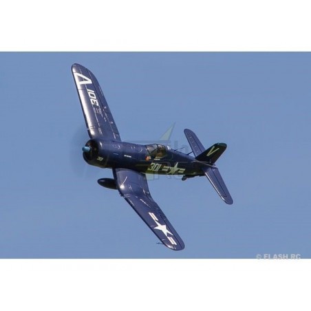 Warbirds RC - Aereo corsaro FMS F4U (blu) gigante V3 PNP ca.1.40m - FLASH RC