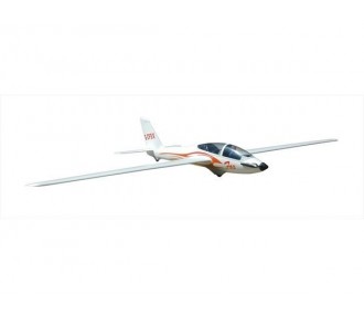 Motoplaneurs RC - FMS FOX 2,3m V2 EPO PNP - FLASH RC